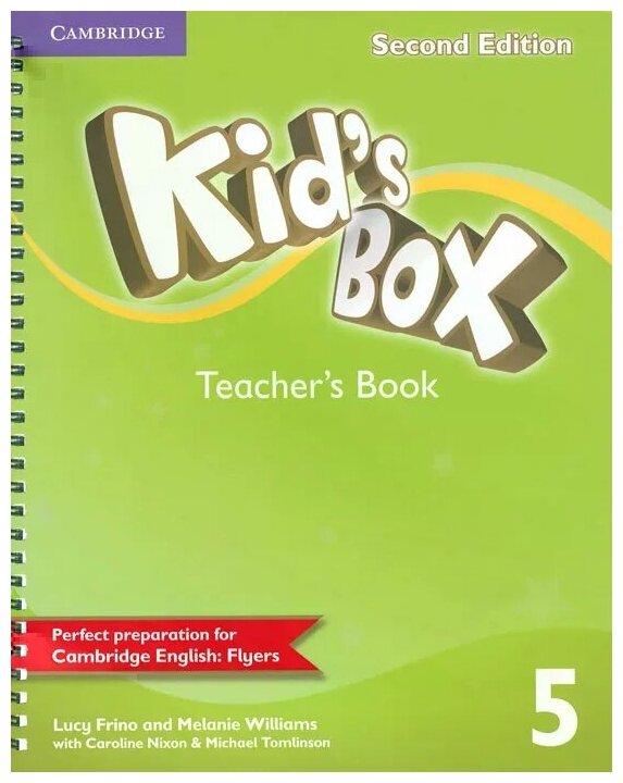 Книга Kid's Box Second Edition 5 Teacher's Book - фото №1