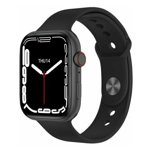 Спортивные наручные смарт часы i7 pro max black цвет черный 105000₽