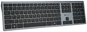 Клавиатура Oklick 890S серый USB беспроводная slim WT-1901 .