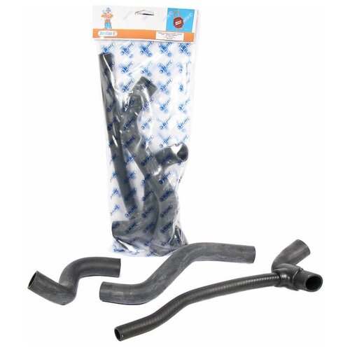 Патрубки радиатора 2123 (к-т 2шт+тройник) 