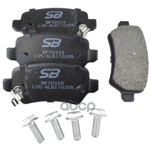 Тормозные Дисковые Колодки Bp30329_opel Astra 1.6 2006 - 2014; Opel Astra 1.6 2006 - 2010; Opel Astra 1.8 2005 - 2010 SB Naga.