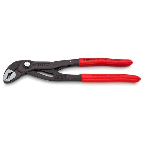 Ключ переставной Knipex KN-8711250 Cobra matik ключ универсальный переставной knipex kn 8601300