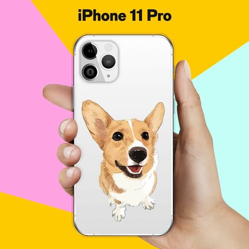 Силиконовый чехол Хороший корги на Apple iPhone 11 Pro силиконовый чехол love корги на apple iphone 11