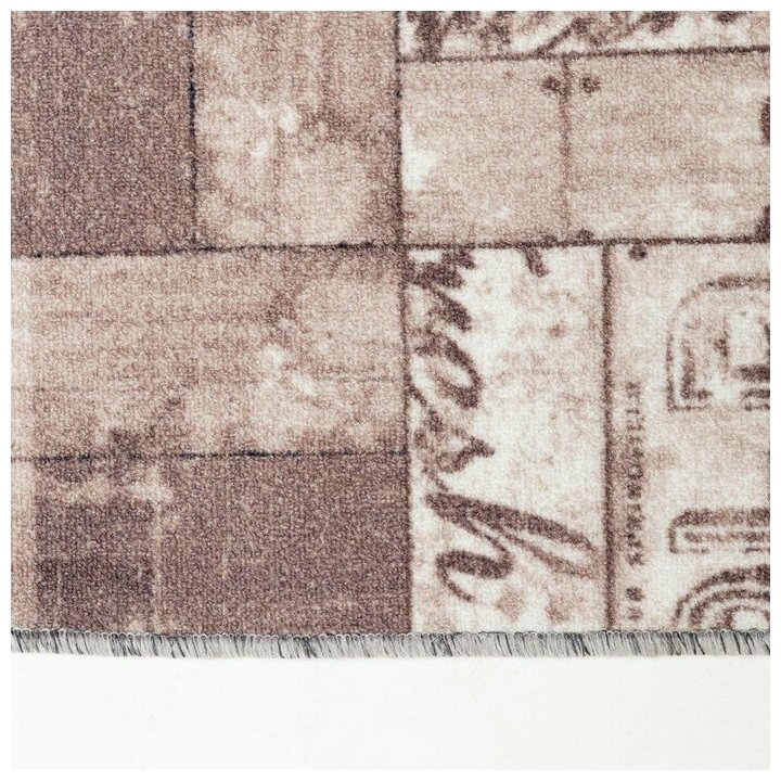 Витебские ковры Палас прямоугольный 80х125 см, 100% полиамид, войлок - фотография № 2
