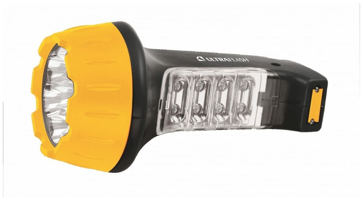 Ручной фонарь Ultraflash LED3807M чёрно-жёлтый - фото №15