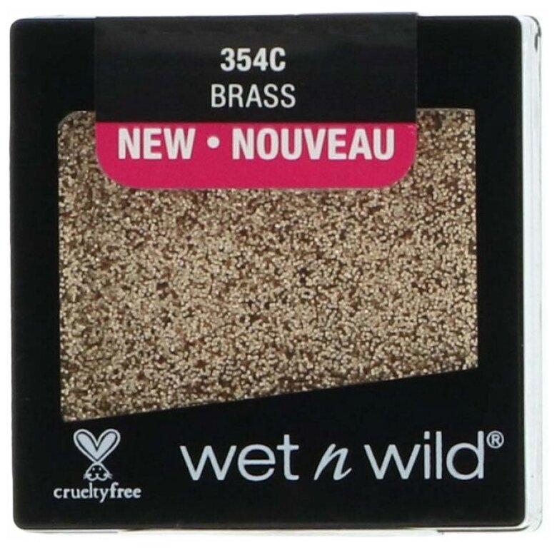 Wet n Wild Гель-блеск для лица и тела Color Icon Glitter Single, Тон E354c brass