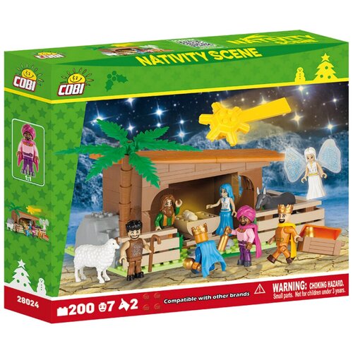 Конструктор Сцена Рождества COBI Nativity Scene КОБИ-28024, 200 деталей