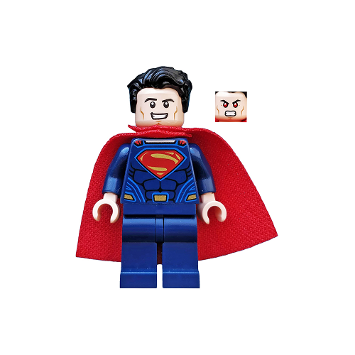 Минифигурка Lego Superman - Dark Blue Suit, Tousled Hair sh219 минифигурка lego superman dark blue suit tousled hair sh219