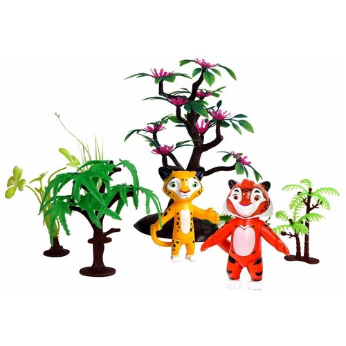 Игровой набор Лео и Тиг 2 героя c аксессуарами LTPS007LT