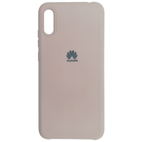 фото Чехол на huawei y6 2019 derbi slim silicone-2 пудровый