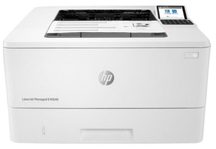 Принтер монохромный HP LaserJet Managed E40040dn, 40 стр/мин, дуплекс, сеть 3PZ35A .