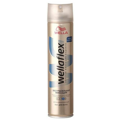 WELLA Wellaflex Лак для волос Flexible Extra Strong Hold Экстрасильная фиксация 4, 250 мл