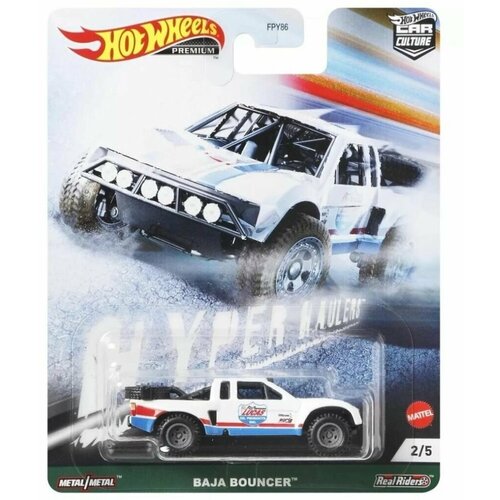 Машинка Hot Wheels PREMIUM CAR CULTURE премиальная BAJA BOUNCER FPY86/GRJ84 hot wheels 82 toyota supra детская машинка хот вилс 1 64 из серии hw the 80s подарок мальчику