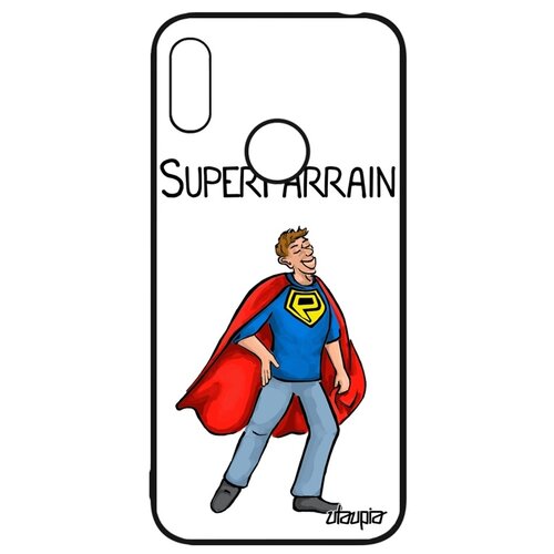 фото Чехол для мобильного huawei y6 2019, "суперкрестный" комикс герой utaupia