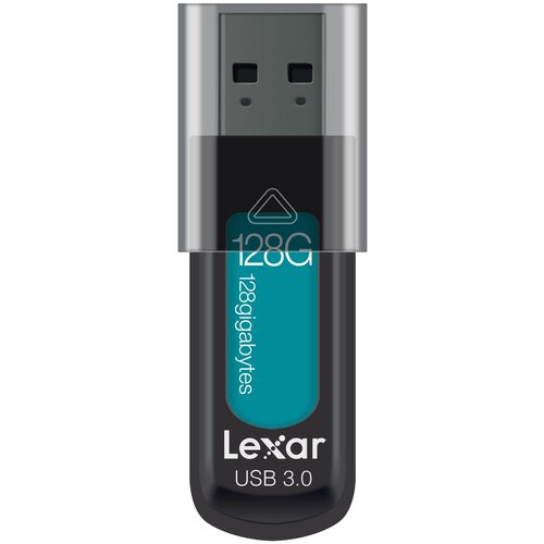 USB флеш-накопитель 64GB Lexar JumpDrive S57 чёрный/зелёный USB 3.0 LJDS57-64GABGN