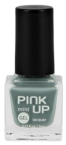 фото Лак для ногтей PINK UP MINI GEL с эффектом геля тон 65, 5 мл