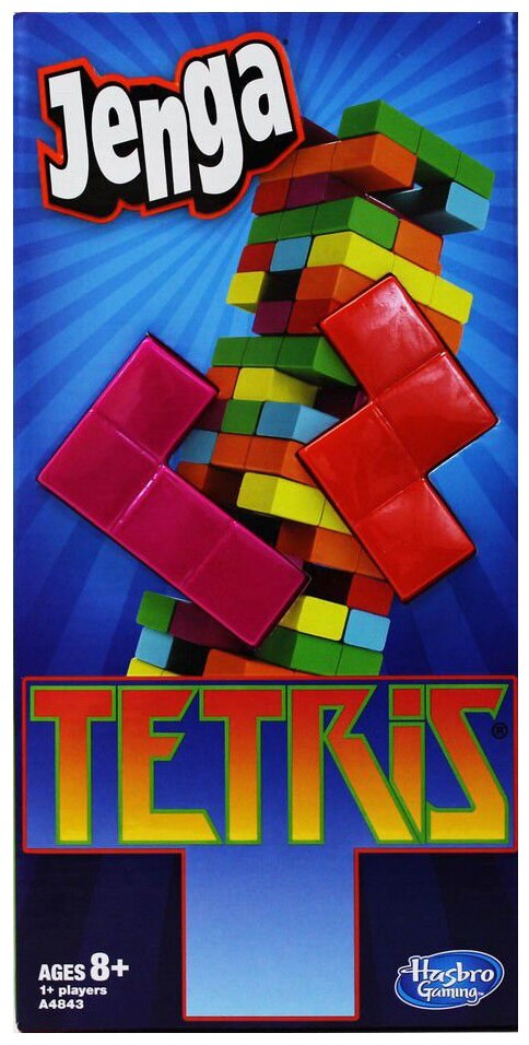 Настольная игра Hasbro "Jenga Tetris" (Дженга Тетрис)
