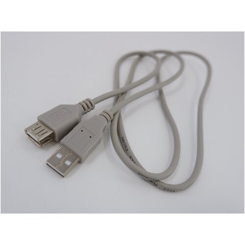 USB кабель удлинитель USB 2.0 AM/AF, длинна 1метр кабель 5bites usb usb uc3009 010 1 м синий