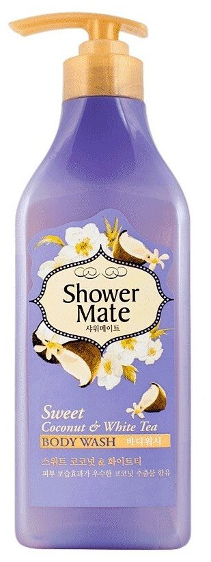 Гель для душа Shower Mate Sweet coconut & white tea