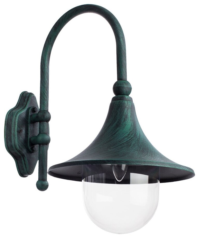 Светильник уличный Arte lamp A1082AL-1BG Malaga