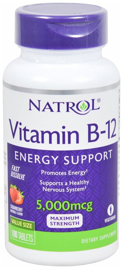 Natrol Vitamin B-12 таб.