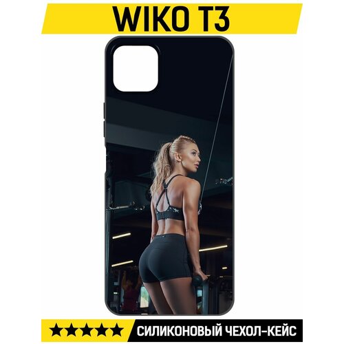 Чехол-накладка Krutoff Soft Case Шорты женские для Wiko T3 черный чехол накладка krutoff soft case фнаф fnaf эндо 01 для wiko t3 черный