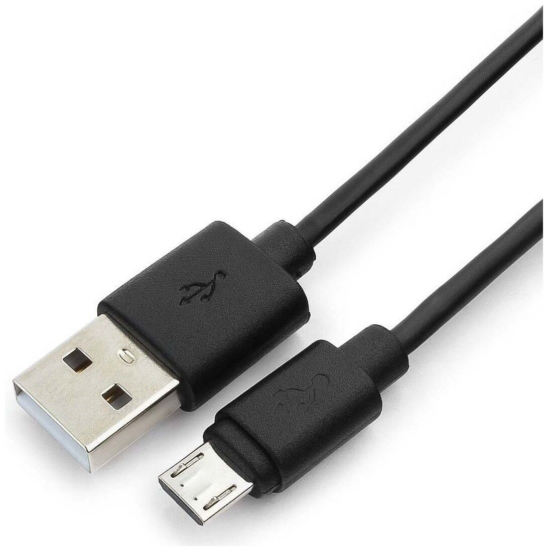 Кабель USB 2.0 Pro Гарнизон GCC-mUSB2-AMBM-1M, AM/microBM 5P, 1 м, черный