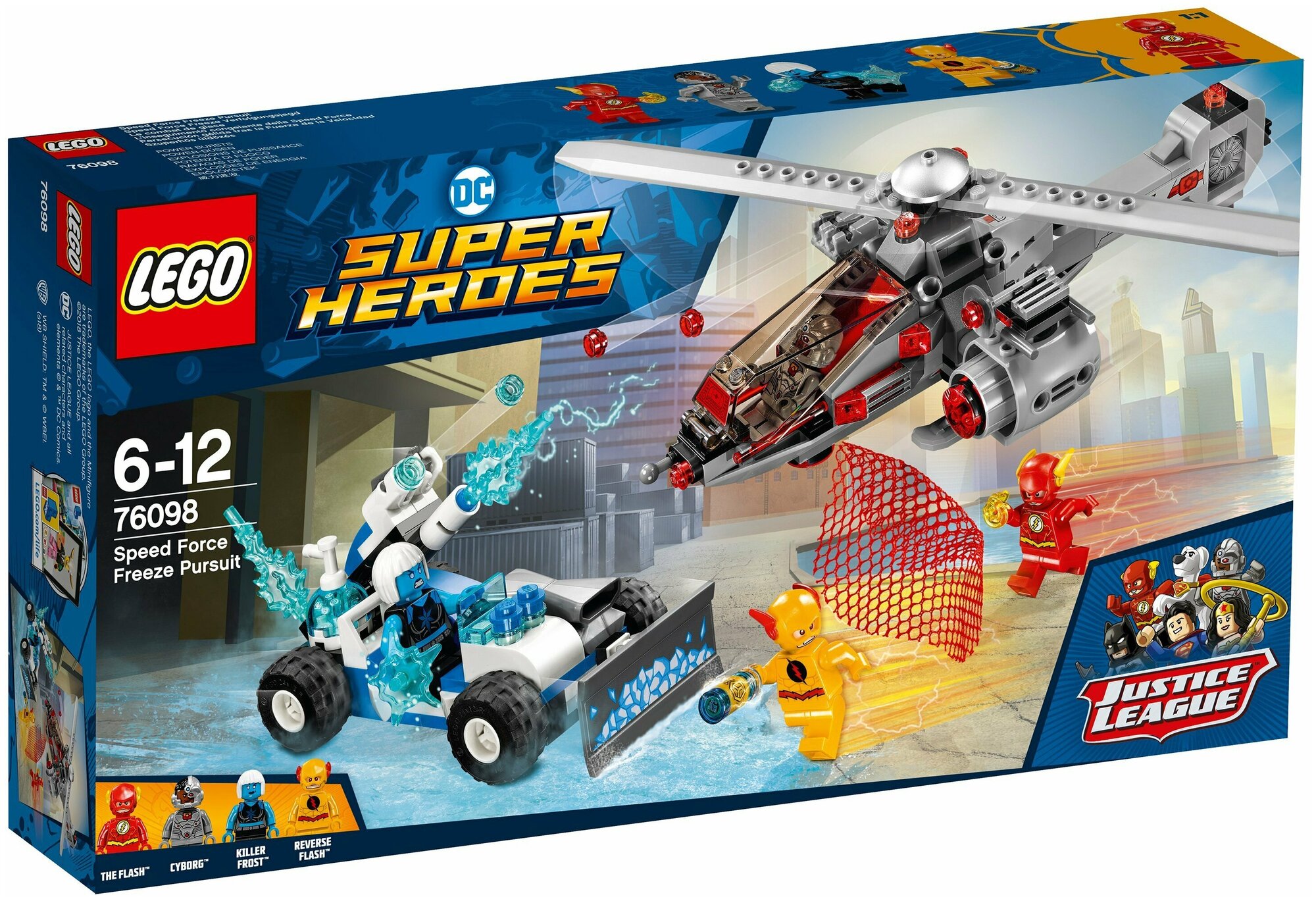 LEGO 76098 Speed Force Freeze Pursuit - Лего Скоростная погоня