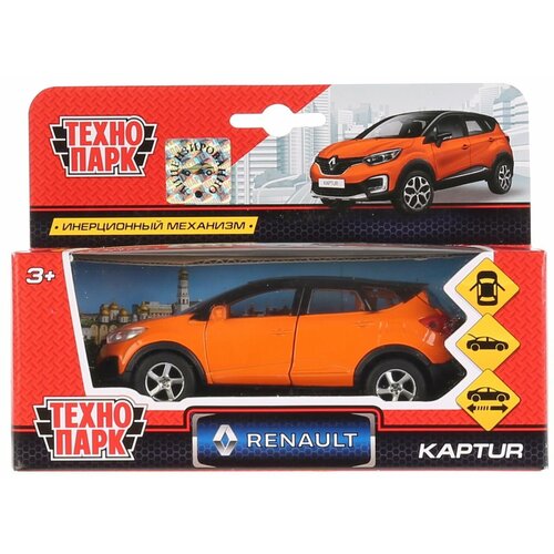 Машинка Технопарк RENAULT Kaptur 12 см SB-18-20-RK1-WB пороги rival renault kaptur 2016 f173alb 4703 1