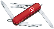 Мультитул брелок VICTORINOX Midnight Manager красный