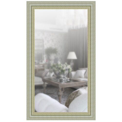 фото Зеркало в широкой раме 40 x 70 см, модель p047043 аурита