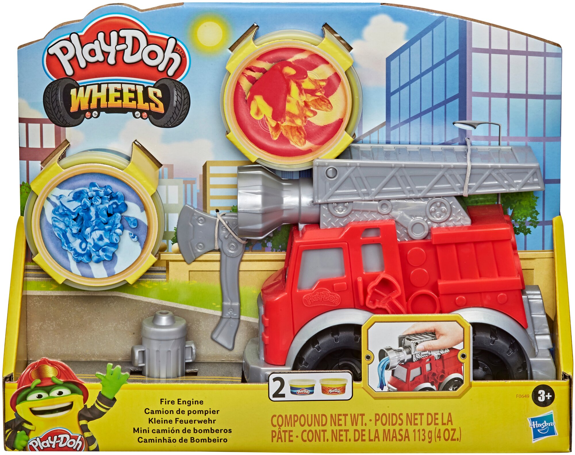 Play-Doh Набор для лепки мини "Пожарная машина" - фото №1