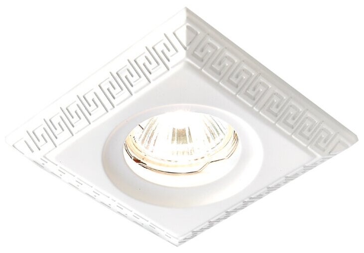 Светильник Ambrella light Iron D1168 W белый, GU5.3, 50 Вт, 4200, цвет арматуры: белый, цвет плафона: белый - фотография № 1