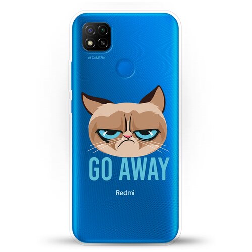 фото Силиконовый чехол grumpy cat на xiaomi redmi 9c andy & paul