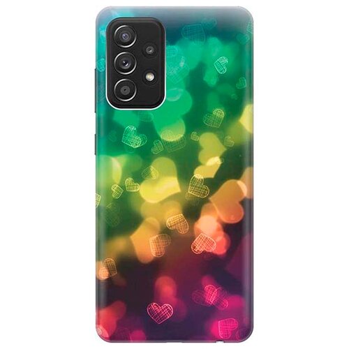 фото Re:pa чехол - накладка artcolor для samsung galaxy a52 с принтом "сердечки"