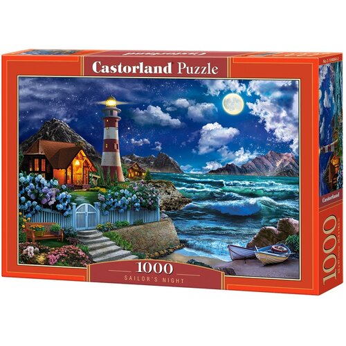 Castorland. Пазл 1000 Спасительный маяк