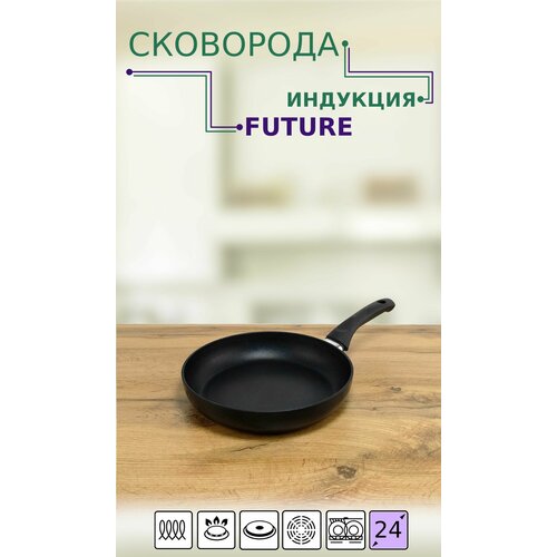 Сковорода для индукционной плиты 24 см FUTURE