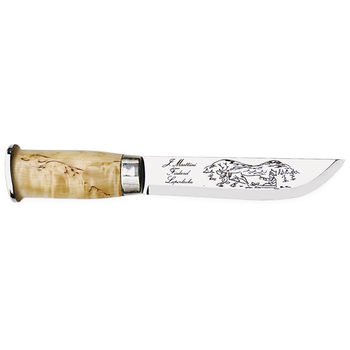 фото Нож marttiini lapp 250 с чехлом коричневый