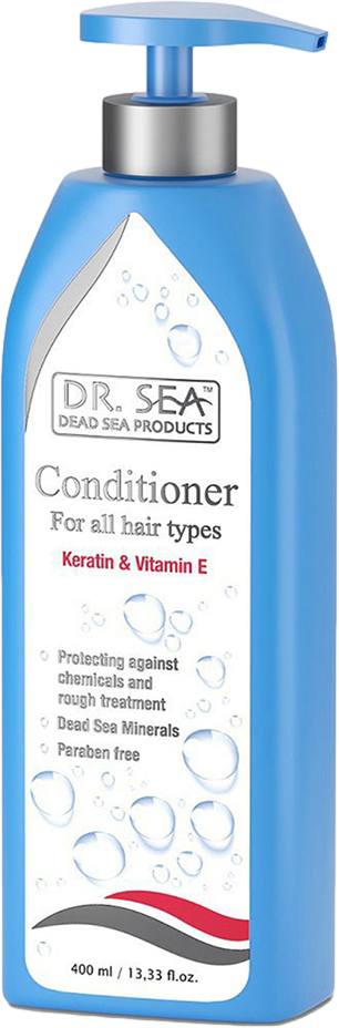 Dr.Sea Кондиционер для волос с кератином и витамином Е 400 мл 1 шт