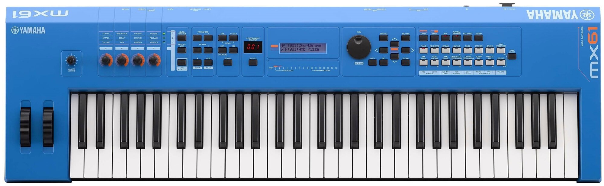 Уценка Yamaha MX61 BU Синтезатор