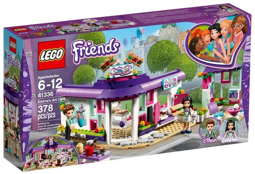 Конструктор LEGO Friends 41336 Арт-кафе Эммы, 378 дет.