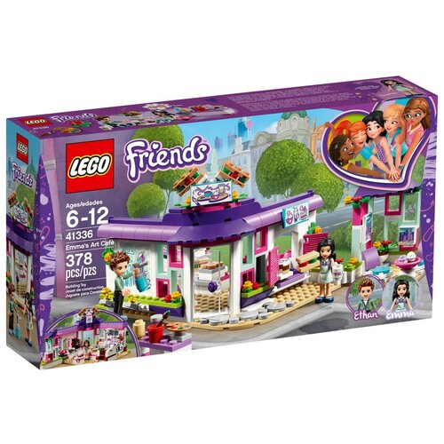 Конструктор LEGO Friends 41336 Арт-кафе Эммы, 378 дет.