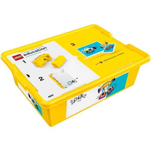 Конструктор LEGO Education SPIKE Prime 45678 Базовый набор, 523 дет. конструктор lego education spike prime 2000456 150 дет