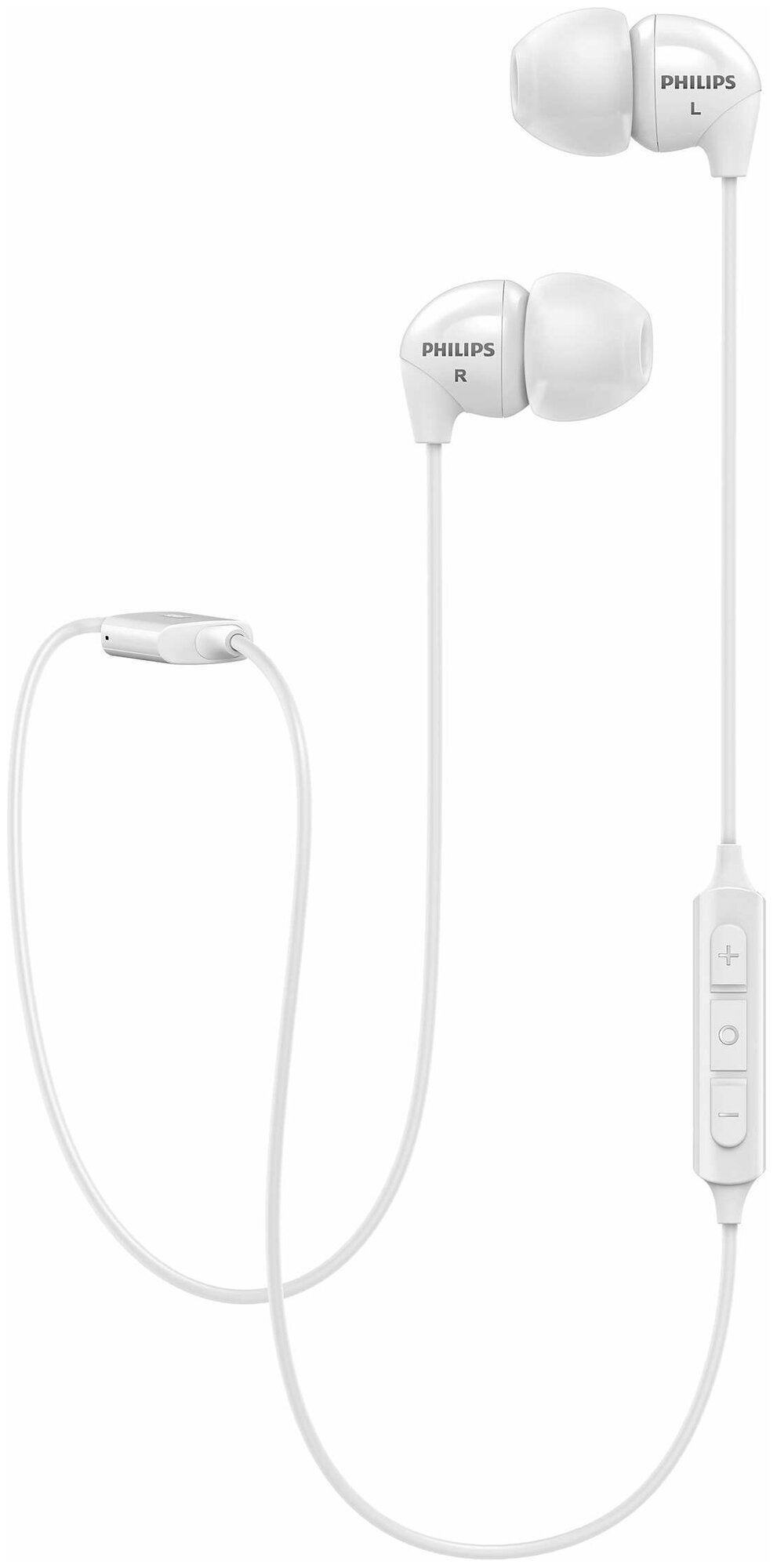 Беспроводные наушники Philips SHB3595 UpBeat (белые)