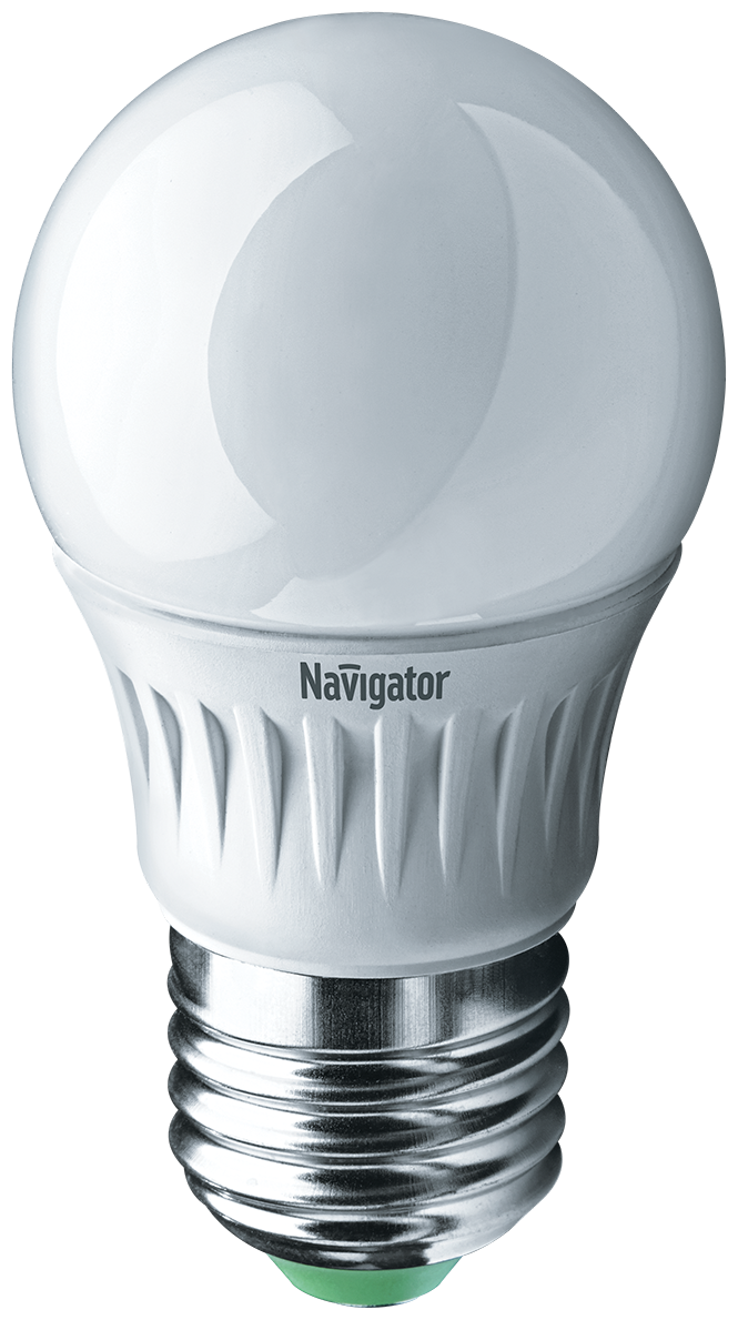 Лампа светодиодная Navigator 94477, E27, G45, 5 Вт, 2700 К