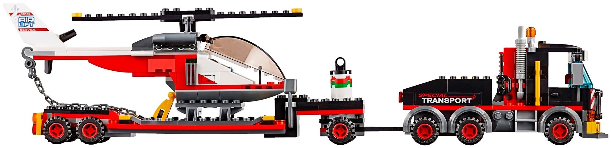 Конструктор LEGO City Great Vehicles Перевозчик вертолета - фото №4