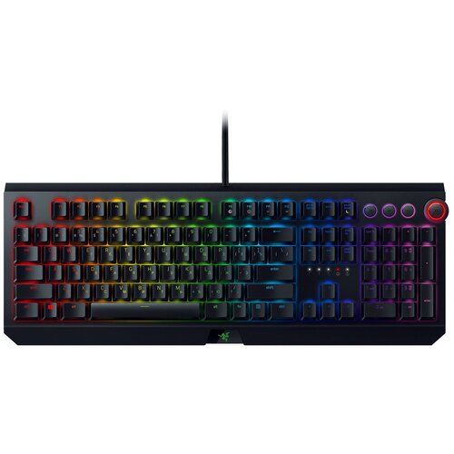 Игровая клавиатура Razer BlackWidow Elite Green Switch Black USB Razer Green / Clicky