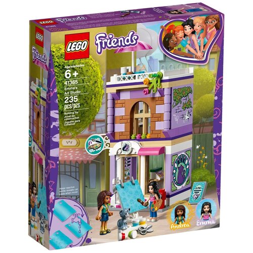 художественная студия эммы Конструктор LEGO Friends 41365 Художественная студия Эммы, 235 дет.