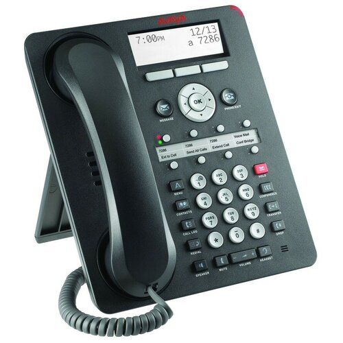 voip телефон avaya j129 черный VoIP-телефон Avaya 1608-i черный