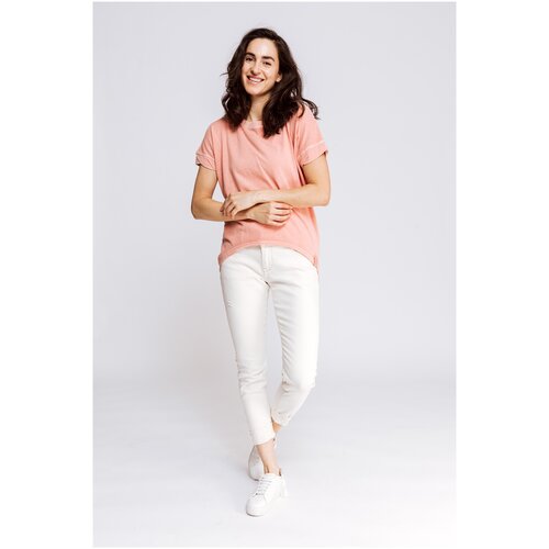 фото Футболка женская, цвет персиковый, размер s zhrill